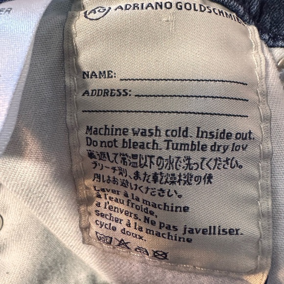 AG Adriano Goldschmied Women’s The Prima Mid Rise Cigarette Blue Jeans Raw Hem - Picture 9 of 11